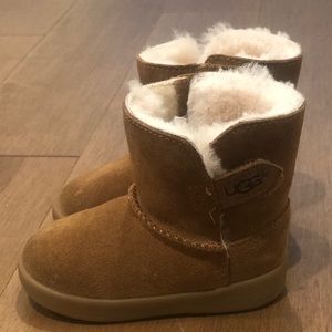 UGG Keelan Genuine Shearling Baby Boot, Size:4/5